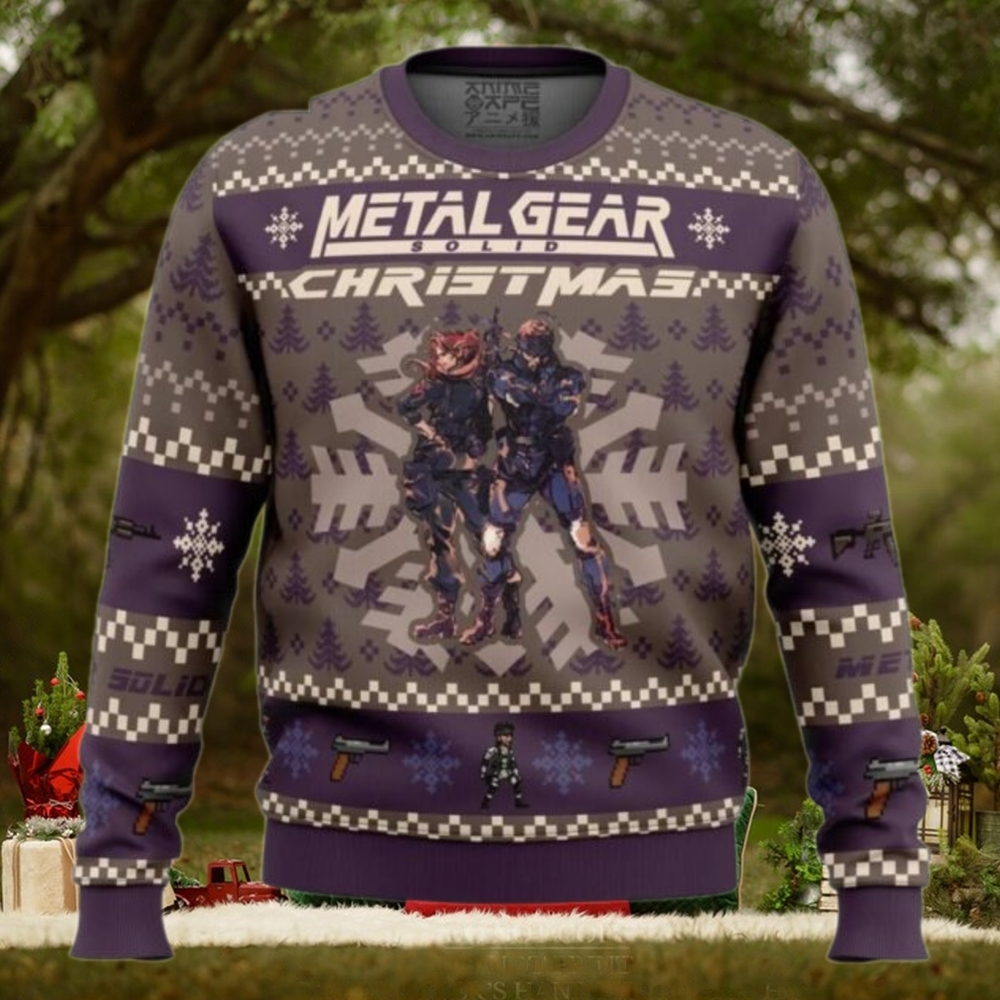 Christmas Metal Gear Solid Ugly Christmas Sweater Christmas Metal Gear Solid Ugly Christmas Sweater