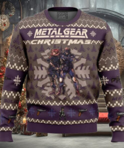 Christmas Metal Gear Solid Ugly Christmas Sweater