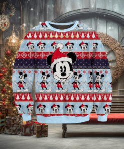 Christmas Mickey Mouse Ugly Sweater, Disney Christmas Sweater, Magic Kingdom Holiday Sweater, Disneyland Trip Sweatshirt, Gift For Fan