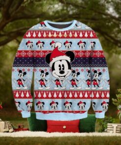 Christmas Mickey Mouse Ugly Sweater, Disney Christmas Sweater, Magic Kingdom Holiday Sweater, Disneyland Trip Sweatshirt, Gift For Fan