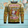 Elf Christmas Spirit Is About Believing Not Seeing Ugly Sweater