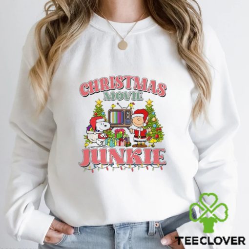 Christmas Movie Junkie T Shirt