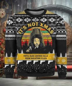 Christmas Nakatomi Plaza Ugly Sweater, Hans Gruber Christmas Sweater, Retro Christmas 1988 Shirt, Christmas Movie Sweatshirt, Xmas Gift