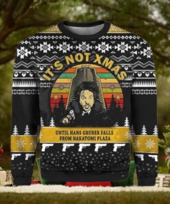 Christmas Nakatomi Plaza Ugly Sweater, Hans Gruber Christmas Sweater, Retro Christmas 1988 Shirt, Christmas Movie Sweatshirt, Xmas Gift