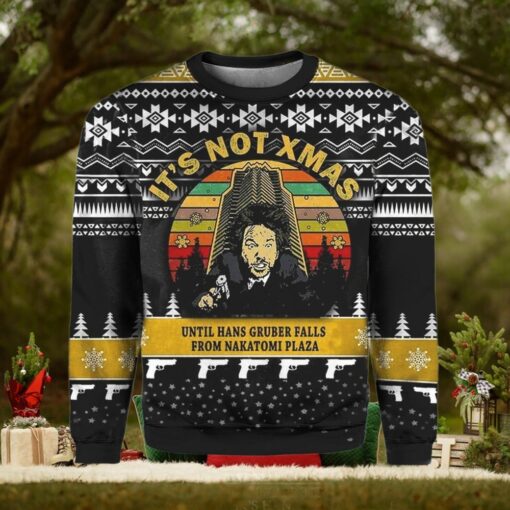 Christmas Nakatomi Plaza Ugly Sweater, Hans Gruber Christmas Sweater, Retro Christmas 1988 Shirt, Christmas Movie Sweatshirt, Xmas Gift