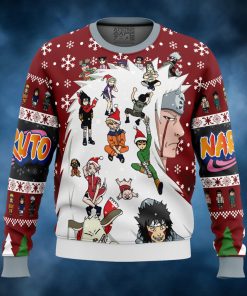 Christmas Naruto Characters Naruto Ugly Christmas Sweater