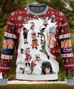 Christmas Naruto Characters Naruto Ugly Christmas Sweater