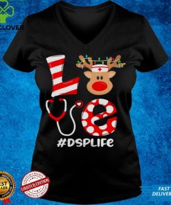 Christmas Nurse Love DSP Life Santa Reindeer Nurse Hat Elf Sweater Shirt