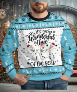 Christmas Olaf Ugly Sweater, Disney Snowman Xmas Sweater