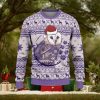 The Dude Abises The Big Lebowski Ugly Sweater Christmas Big Lebowski Wool Ugly Christmas Sweater