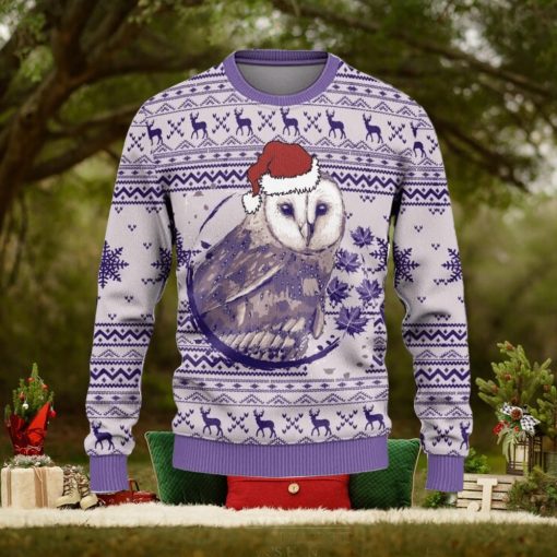 Christmas Owl Ugly Sweaters Xmas Gift For Men And Women