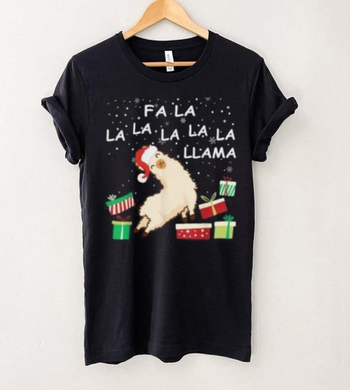 Christmas Pajama Gift Pajamas Xmas Fa La La Llama T Shirt