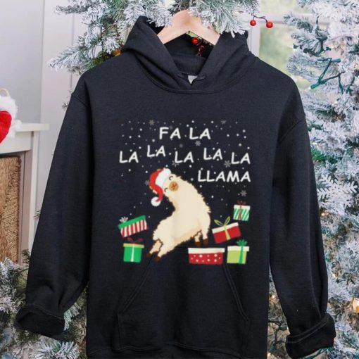 Christmas Pajama Gift Pajamas Xmas Fa La La Llama T Shirt