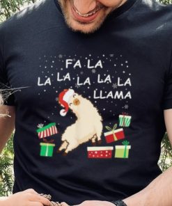 Christmas Pajama Gift Pajamas Xmas Fa La La Llama T Shirt