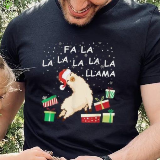 Christmas Pajama Gift Pajamas Xmas Fa La La Llama T Shirt