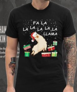 Christmas Pajama Gift Pajamas Xmas Fa La La Llama T Shirt