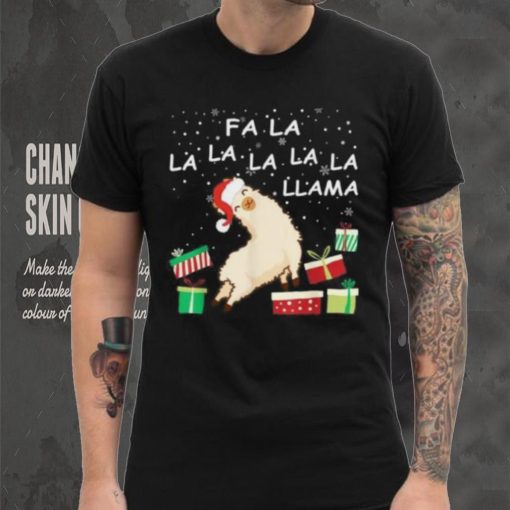 Christmas Pajama Gift Pajamas Xmas Fa La La Llama T Shirt