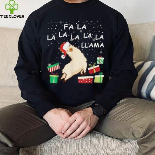 Christmas Pajama Gift Pajamas Xmas Fa La La Llama T Shirt