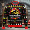Skeleton Christmas Ugly Christmas Sweater When You’re Dead Inside But It’s Xmas Chillin’
