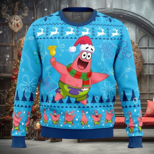 Christmas Patrick Sponge Bob Ugly Christmas Sweater