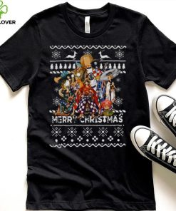 Christmas Pattern One Piece Characters shirt