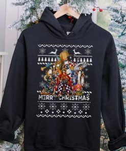 Christmas Pattern One Piece Characters shirt
