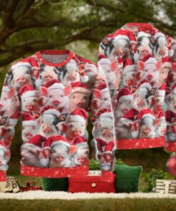 Christmas Pig Ugly Sweater, Merry Pigmas Holiday Sweater
