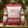 Garbage For Trump 2024 Patriotic Christmas Ugly Sweater