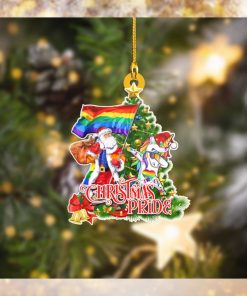 Christmas Pride Shape Ornament Christmas 2021