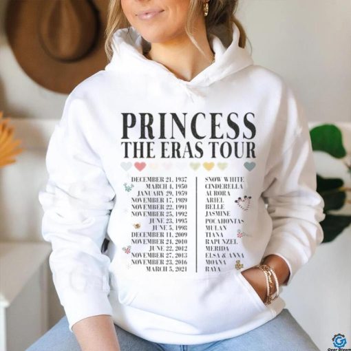 Christmas Princess Eras Tour Comfort Colors Shirts