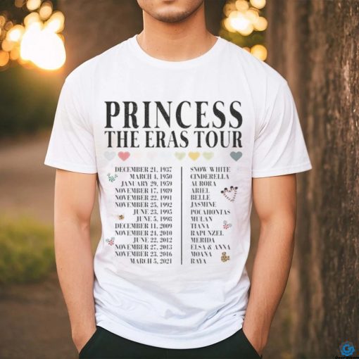 Christmas Princess Eras Tour Comfort Colors Shirts