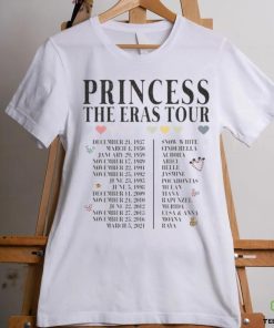 Christmas Princess Eras Tour Comfort Colors Shirts