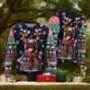 Black Cat Ugly Christmas Sweater, Cat Lover Gift For Christmas Sweater