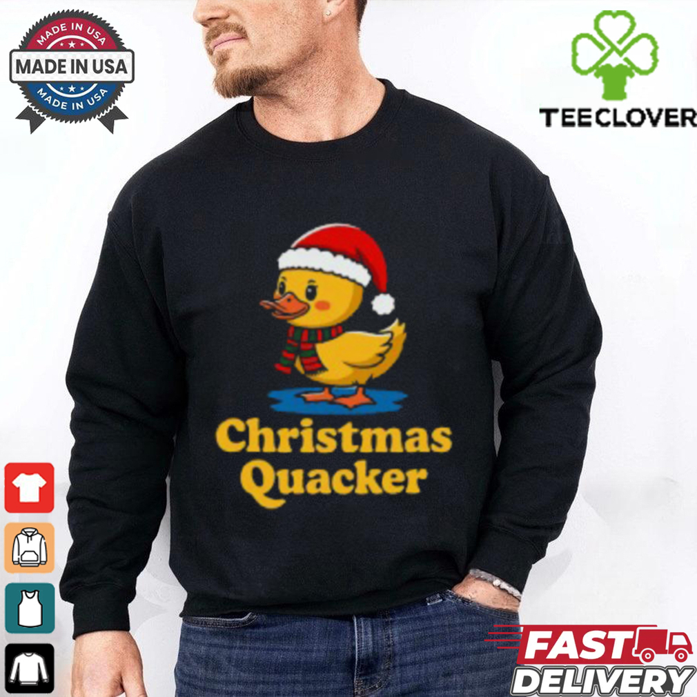 Christmas Quacker T Shirt Christmas Quacker T Shirt