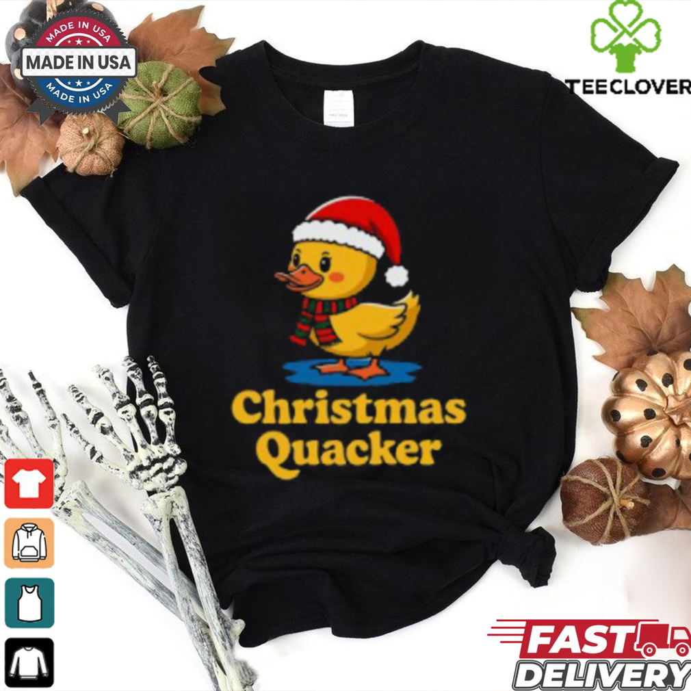 Christmas Quacker T Shirt Christmas Quacker T Shirt