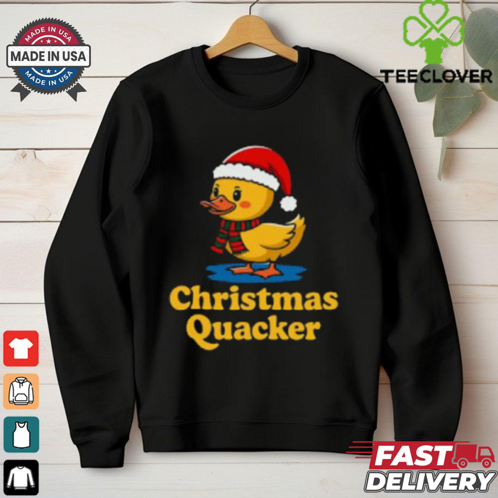 Christmas Quacker T Shirt Christmas Quacker T Shirt