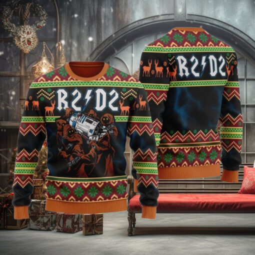 Christmas R2 D2 Ugly Sweater, Disney Trip Holiday Sweater, Star Wars Xmas Shirt, Magic Kingdom Holiday Sweater, Christmas Gift For Fan