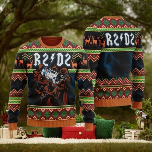 Christmas R2 D2 Ugly Sweater, Disney Trip Holiday Sweater, Star Wars Xmas Shirt, Magic Kingdom Holiday Sweater, Christmas Gift For Fan
