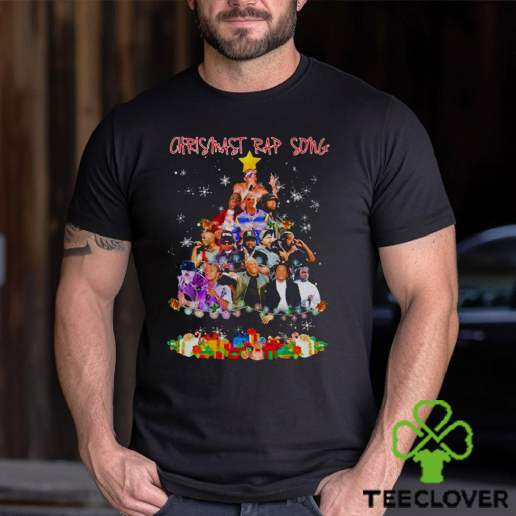Christmas Rap Songs Tree T Shirt Christmas Rap Songs Tree T Shirt