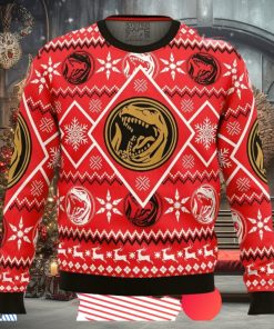 Christmas Red Ranger Power Rangers Ugly Christmas Sweater