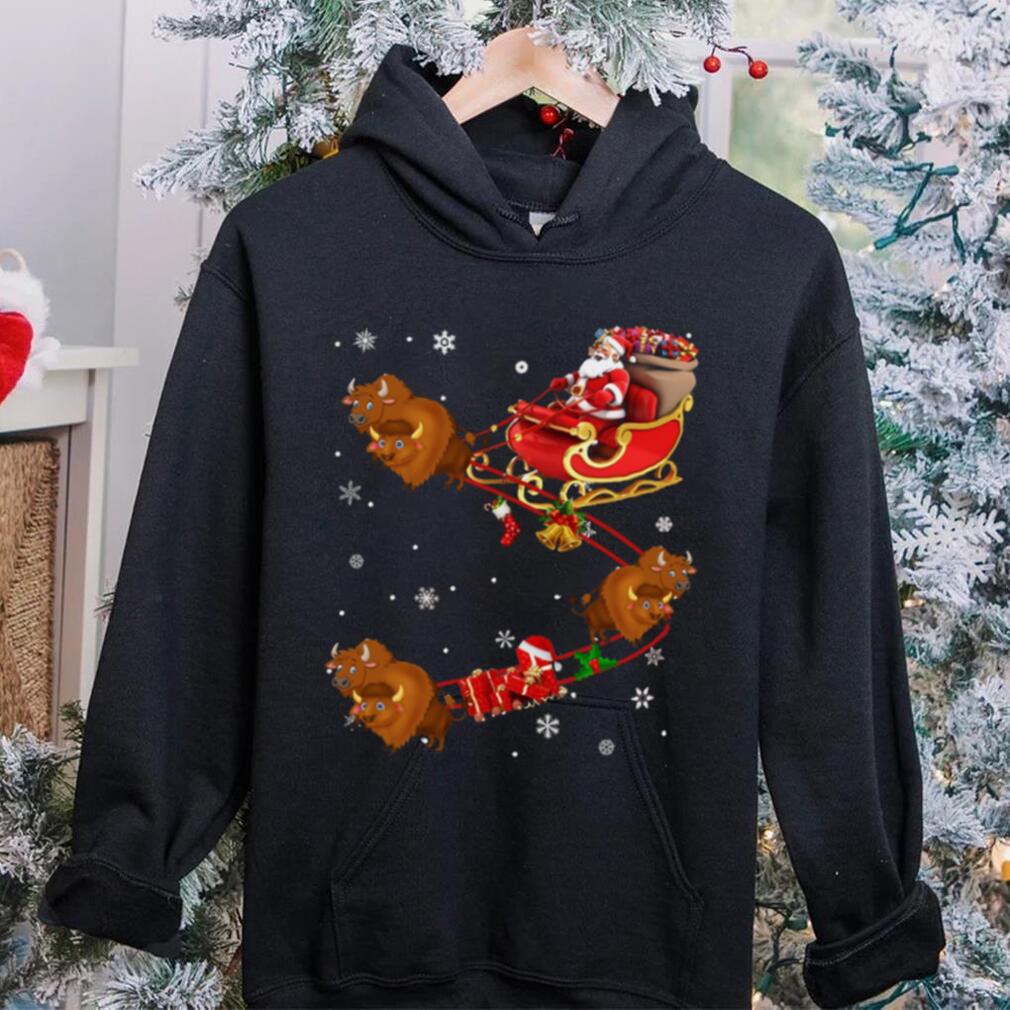 Christmas Reindeer Shirt Bison Style Reindeer Funny Christmas Santa Reindeer Bison Lover Gifts Christmas T Shirt Christmas Reindeer Shirt Bison Style Reindeer Funny Christmas Santa Reindeer Bison Lover Gifts Christmas T Shirt