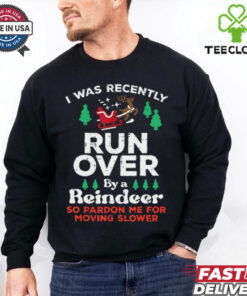 Christmas Runover By Reindeer Funny Xmas Women Men Kids T Shirt