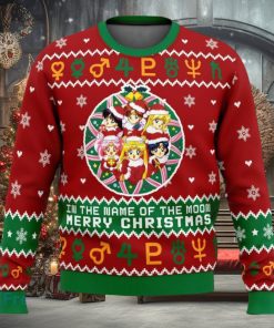Christmas Sailor Guardians Sailor Moon Ugly Christmas Sweaters 3D Super Hot
