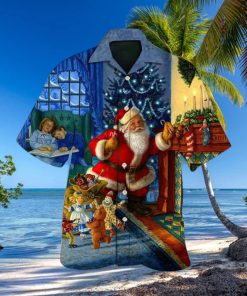 Christmas Santa Claus Hawaiian Shirt 3D Hawaiian Shirt