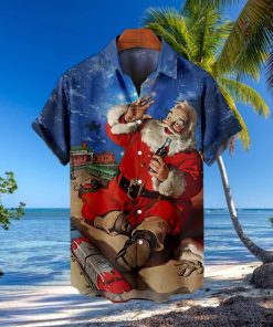 Christmas Santa Claus Night Hawaiian Shirt