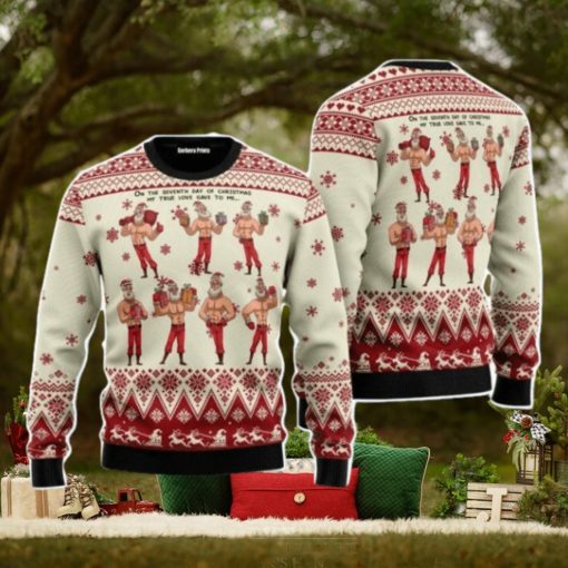 Christmas Seven Sexy Santa Claus Christmas Unisex Ugly Sweater