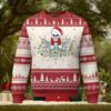 Personalized Matching Couple Ugly Christmas Sweater Custom Name Chestnuts Xmas Funny