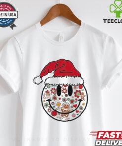Christmas Smiley Face Sublimation Cute Gingerbread Daisy Shirt 2 Christmas Smiley Face Sublimation Cute Gingerbread Daisy Shirt