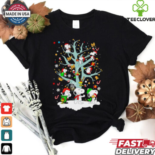 Christmas Snoopy Tree Happy Holidays 2024 shirt