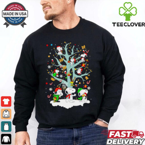 Christmas Snoopy Tree Happy Holidays 2024 shirt